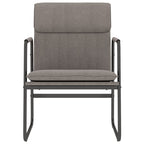 Sedia Lounge Tortora 55x64x80 cm in Tessuto