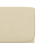 Sedia Lounge Crema 55x64x80 cm in Tessuto