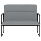 Panca Grigio Chiaro 100x64x80 cm in Tessuto