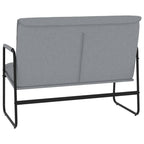 Panca Grigio Chiaro 100x64x80 cm in Tessuto