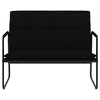 Panca Nera 100x64x80 cm in Tessuto