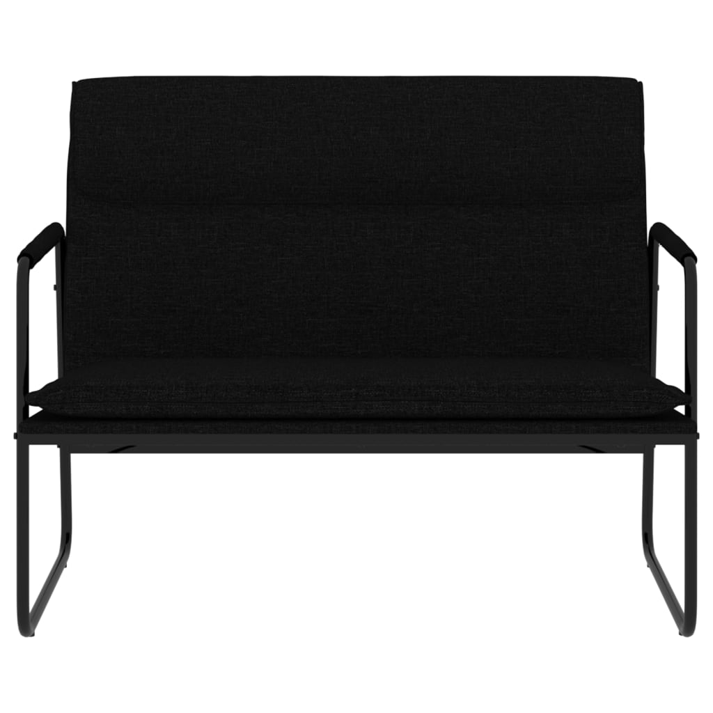 Panca Nera 100x64x80 cm in Tessuto