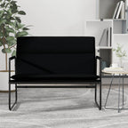 Panca Nera 100x64x80 cm in Tessuto