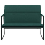 Panca Verde Scuro 100x64x80 cm in Tessuto