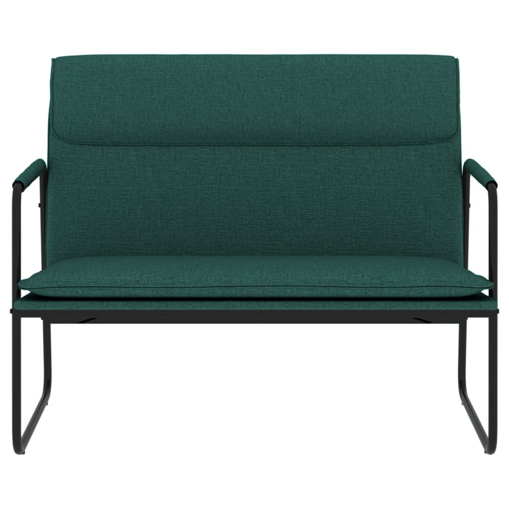 Panca Verde Scuro 100x64x80 cm in Tessuto