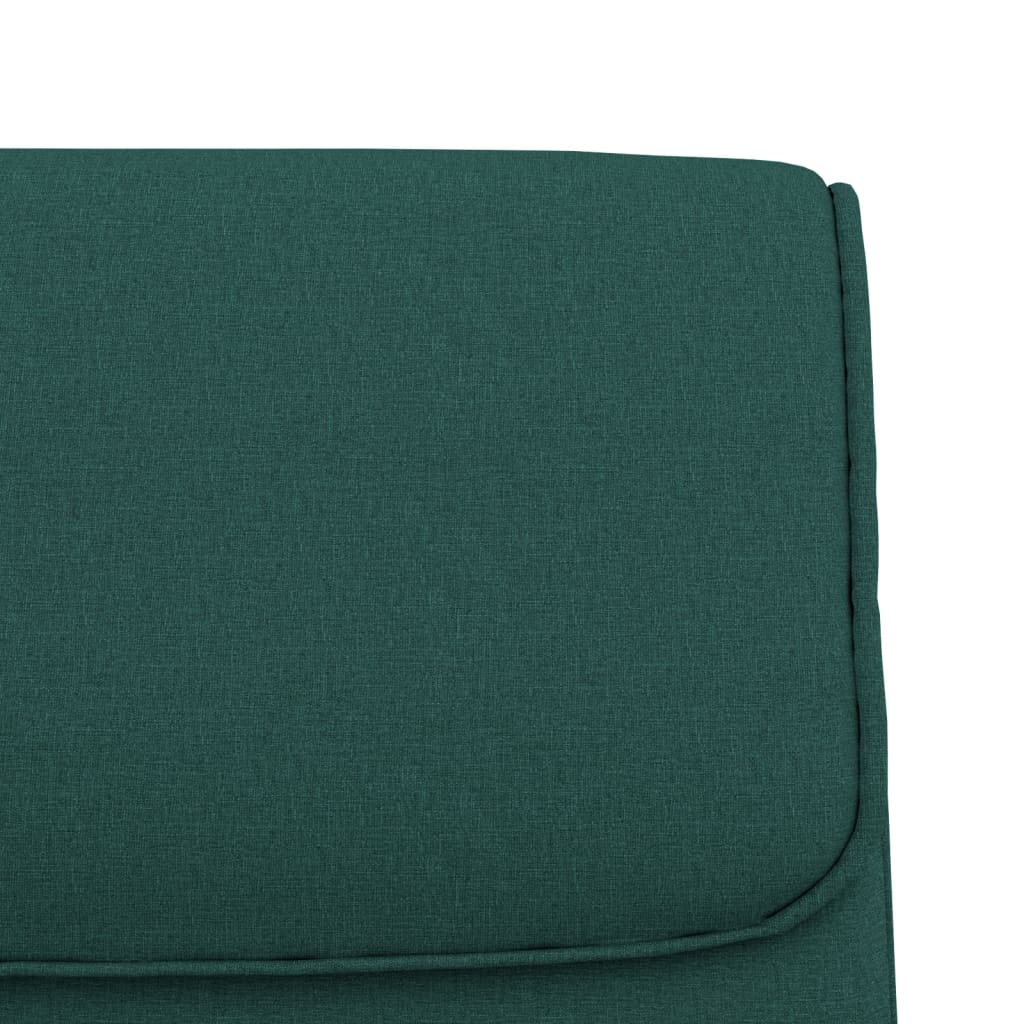 Panca Verde Scuro 100x64x80 cm in Tessuto