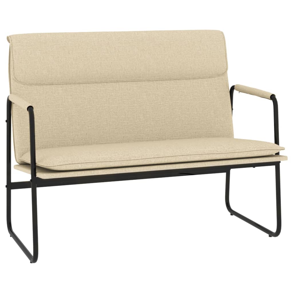 Panca Crema 100x64x80 cm in Tessuto