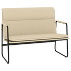 Panca Crema 100x64x80 cm in Tessuto