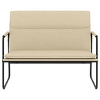 Panca Crema 100x64x80 cm in Tessuto