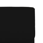 Sedia Lounge Nera 55x64x80 cm in Similpelle