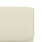 Sedia Lounge Crema 55x64x80 cm in Similpelle
