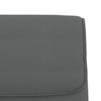 Panca Grigia 100x64x80 cm in Similpelle