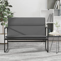 Panca Grigia 100x64x80 cm in Similpelle