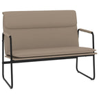 Panca Cappuccino 100x64x80 cm in Similpelle