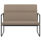 Panca Cappuccino 100x64x80 cm in Similpelle