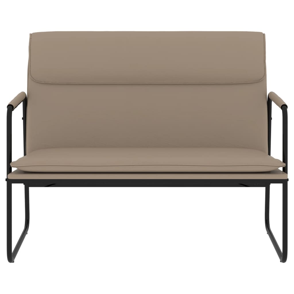 Panca Cappuccino 100x64x80 cm in Similpelle