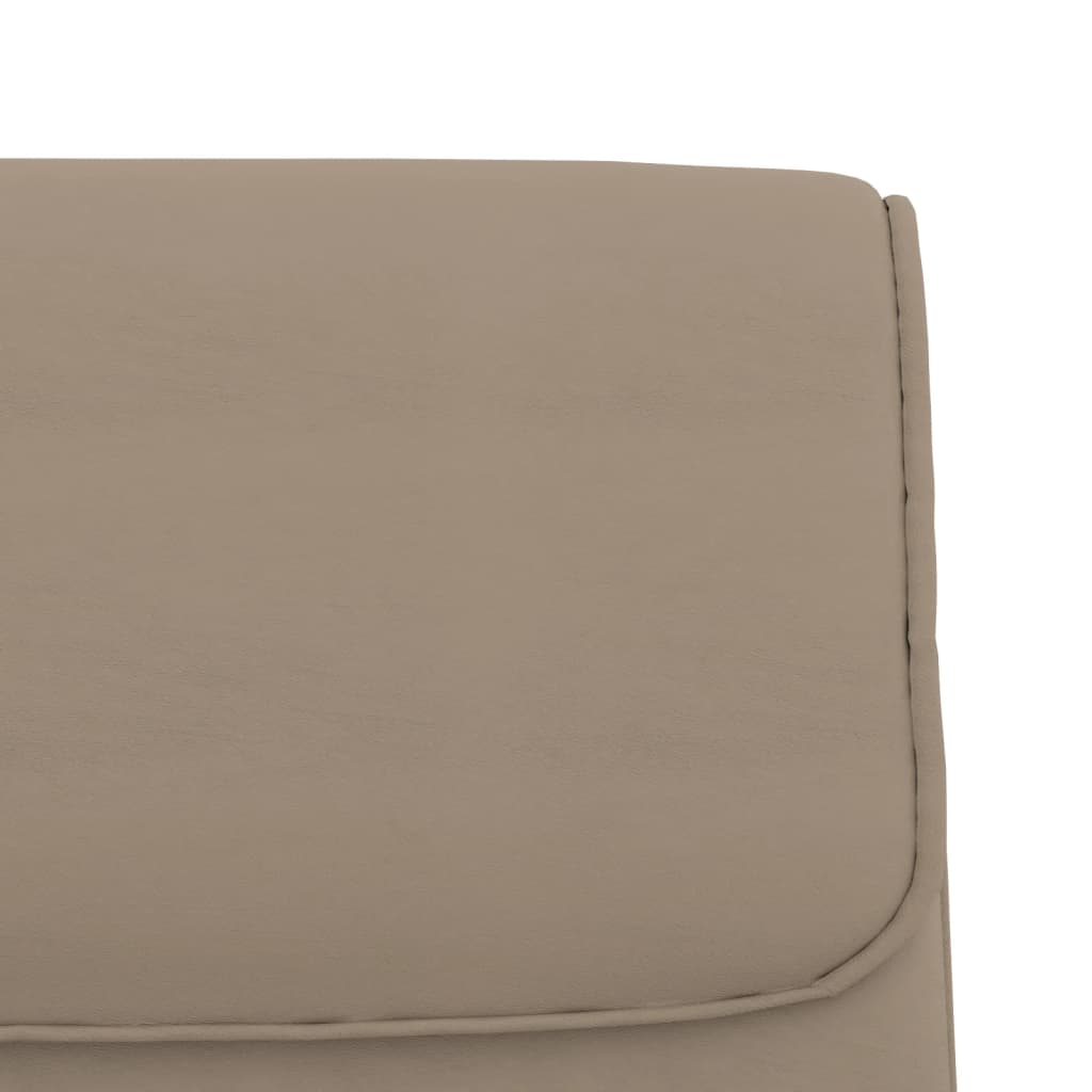 Panca Cappuccino 100x64x80 cm in Similpelle