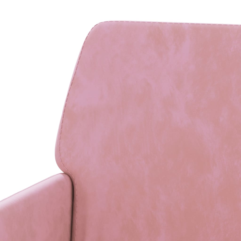 Panca Rosa 108x79x79 cm in Velluto