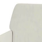 Panca Crema 108x79x79 cm in Velluto