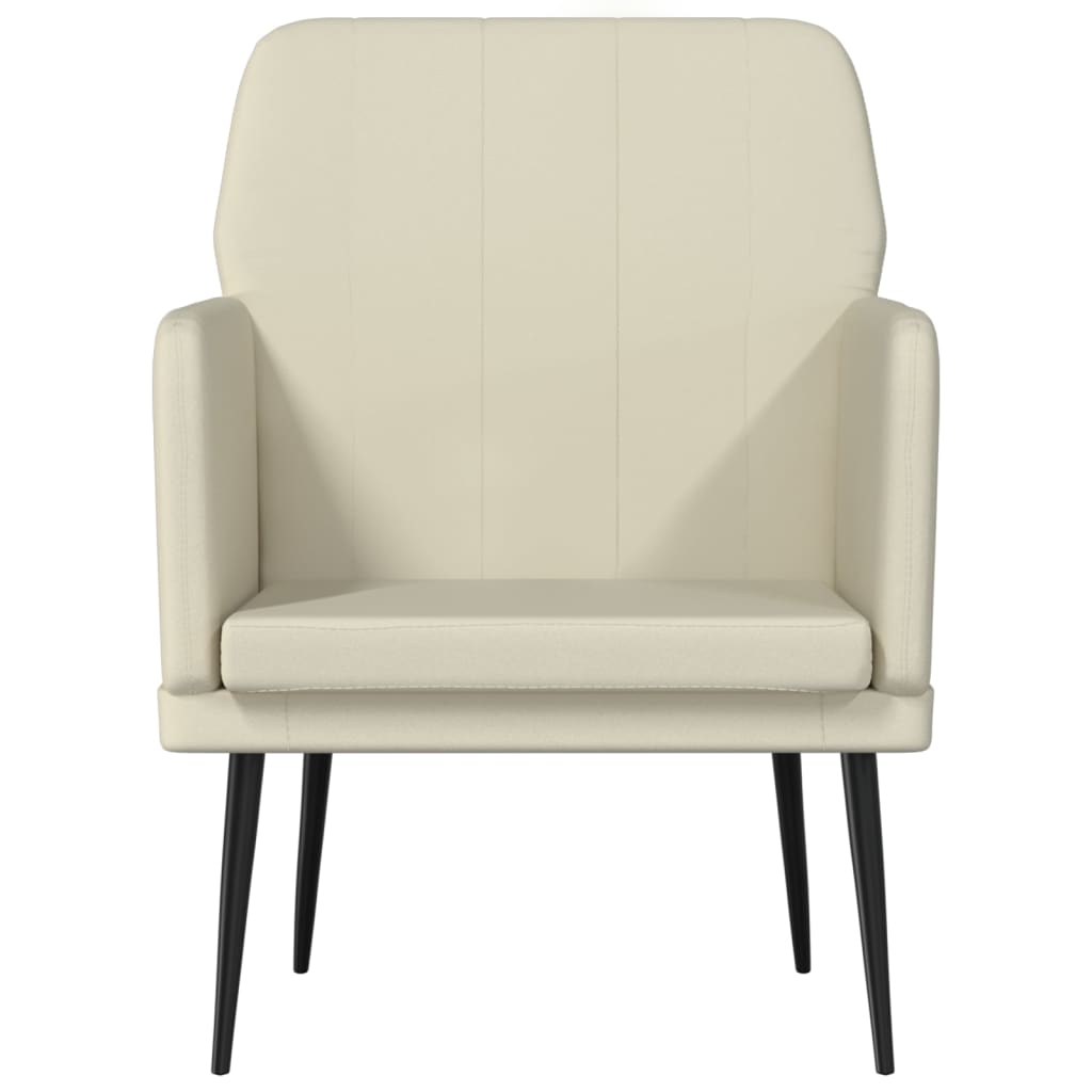 Poltrona Crema 61x78x80 cm Similpelle