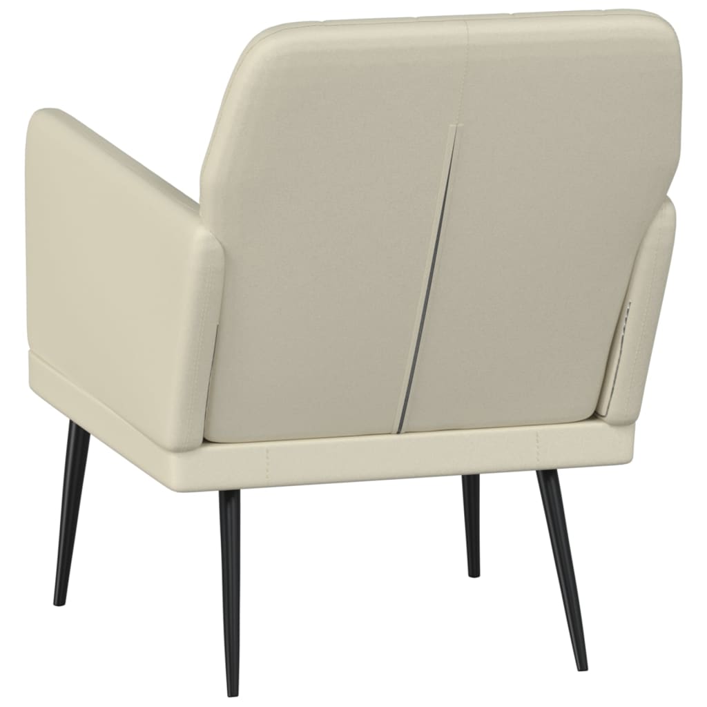Poltrona Crema 61x78x80 cm Similpelle