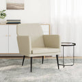 Poltrona Crema 61x78x80 cm Similpelle