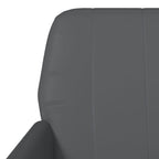 Poltrona Grigio 61x78x80 cm Similpelle