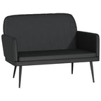 Panca Nera 107x80x81 cm in Similpelle