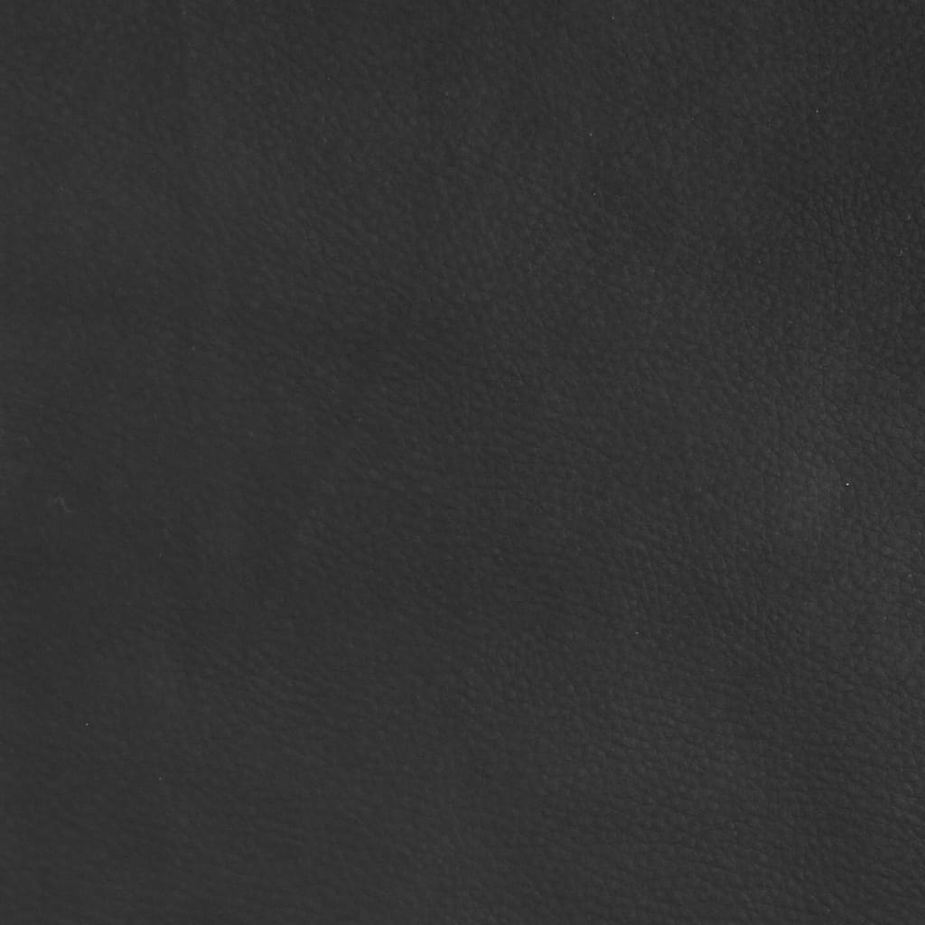 Panca Nera 107x80x81 cm in Similpelle