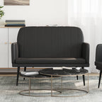 Panca Nera 107x80x81 cm in Similpelle