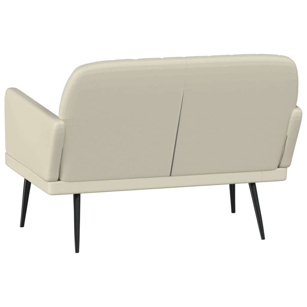 Panca Crema 107x80x81 cm in Similpelle
