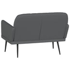 Panca Grigia 107x80x81 cm in Similpelle