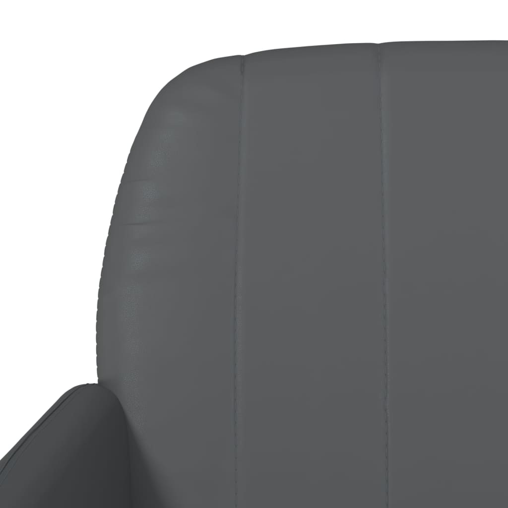 Panca Grigia 107x80x81 cm in Similpelle