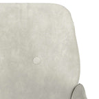 Poltrona Crema 62x79x79 cm Velluto