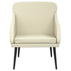 Poltrona Crema 63x76x80 cm Similpelle