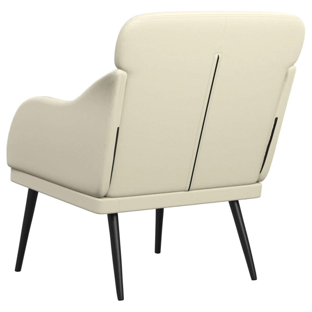 Poltrona Crema 63x76x80 cm Similpelle