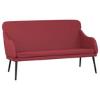 Panca Rosso Vino 110x76x80 cm in Similpelle