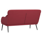 Panca Rosso Vino 110x76x80 cm in Similpelle