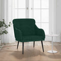 Poltrona Verde Scuro 63x76x80 cm Velluto