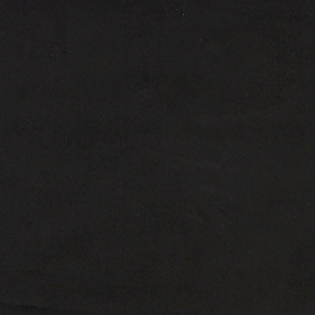 Poltrona Nera 63x76x80 cm Velluto
