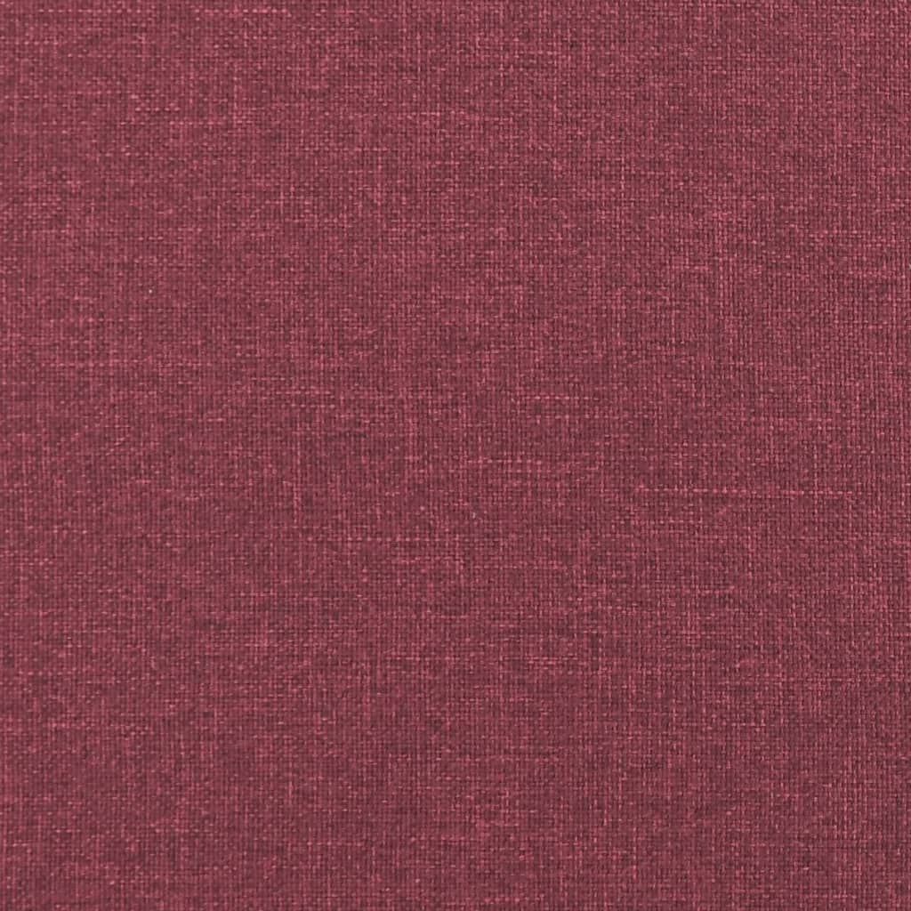 Poltrona Rosso Vino 63x76x80 cm in Tessuto