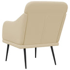 Poltrona Crema 63x76x80 cm in Tessuto