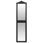 Specchio Autoportante Nero 40x160 cm