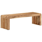 Mobile Porta TV 110x33x33 cm in Legno Massello di Acacia