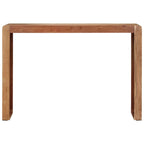Tavolo Consolle 110x30x76 cm in Legno Massello di Acacia
