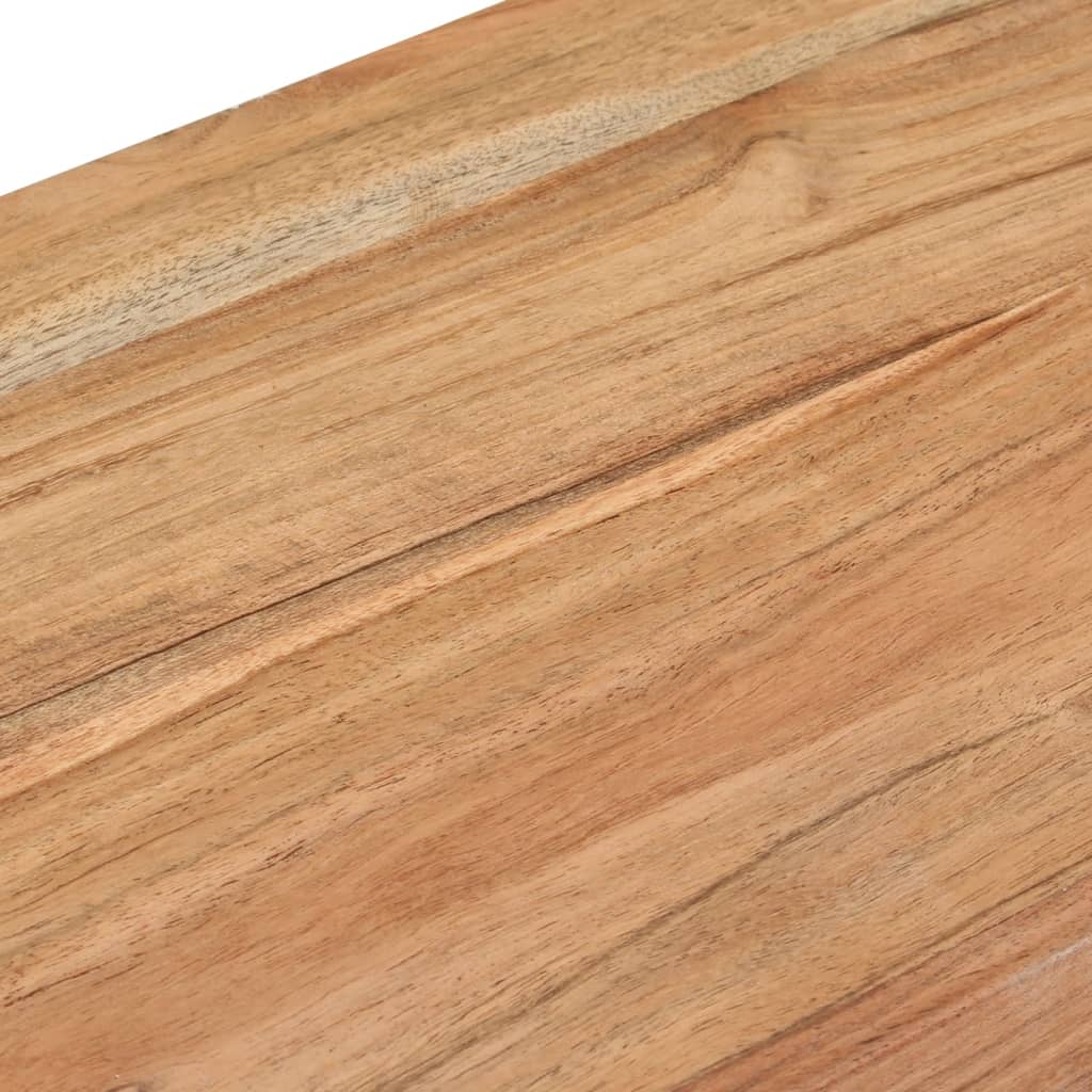 Tavolo Consolle 110x30x76 cm in Legno Massello di Acacia