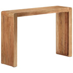Tavolo Consolle 110x30x76 cm in Legno Massello di Acacia