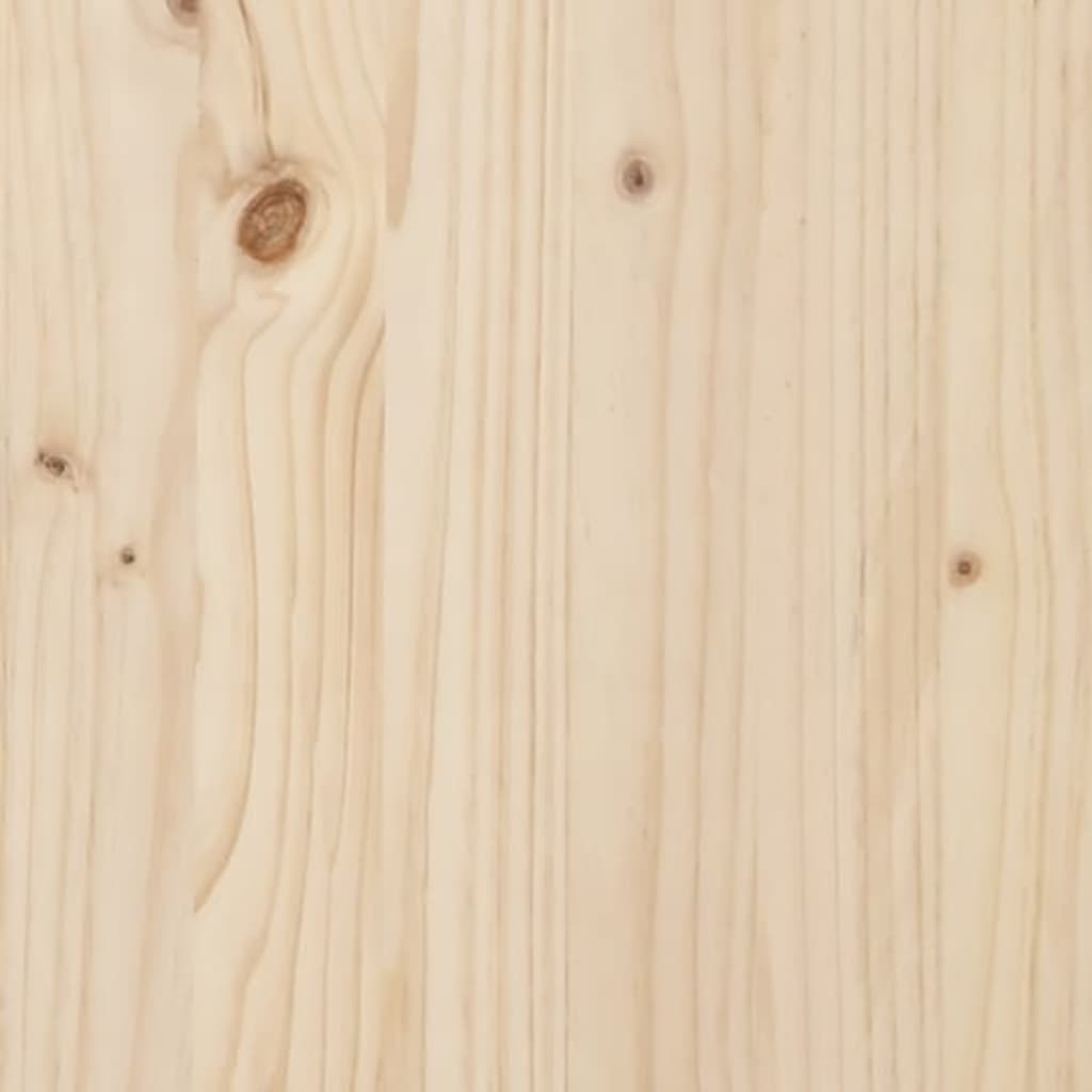 Tavolini a Incastro 3 pz in Legno Massello di Pino