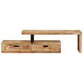 Mobile TV (118-200)x30x40 cm in legno massello di mango