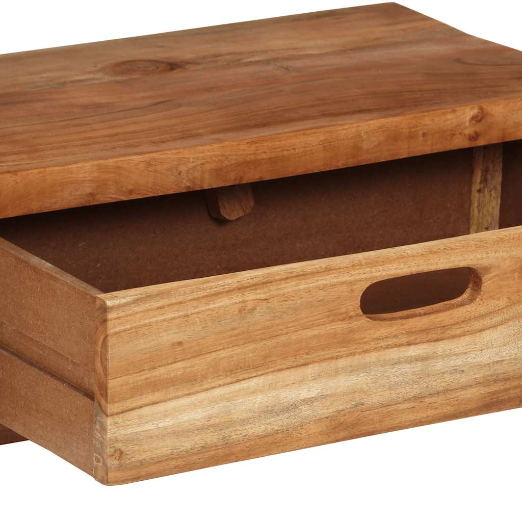 Mobile TV (118-200)x30x40 cm in legno massello di acacia
